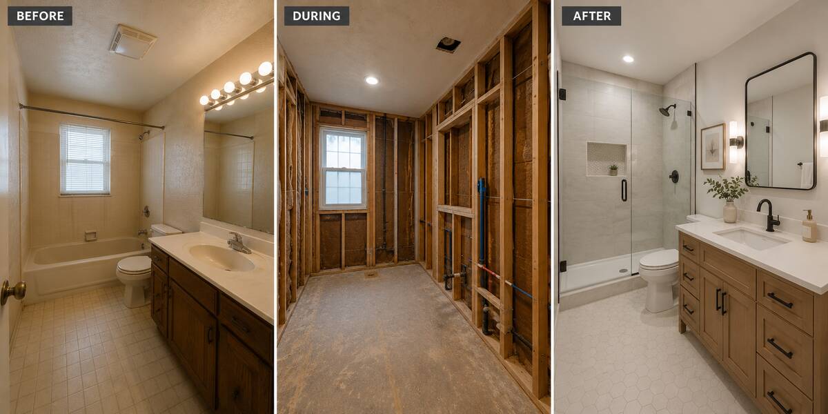 Bathroom Remodel – A2Z Rebuilders